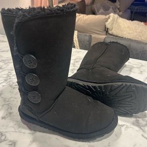 Black UGG boots